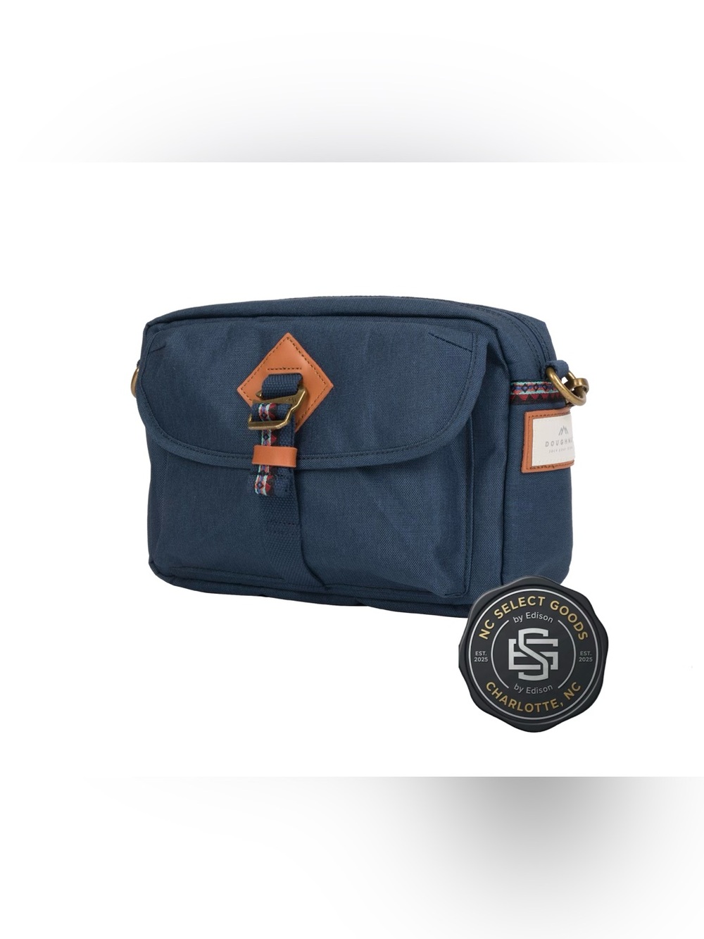 Doughnut  Canyon Bo-he Crossbody Bag Teal Blue Small Casual Travel Purse